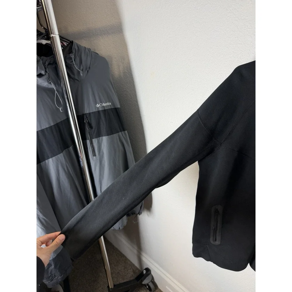 Nike‎ Tech Fleece Canada Team Full Zip Track Jacket Men Size L Black Rare